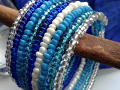 Čtyřlístkové náušnice - S.Steel