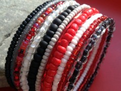 Čtyřlístkové náušnice - S.Steel