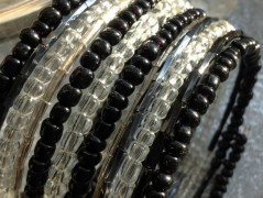 Čtyřlístkové náušnice - S.Steel