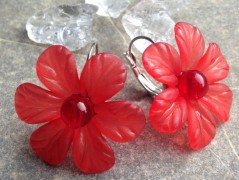 Čtyřlístkové náušnice - S.Steel