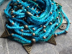 Čtyřlístkové náušnice - S.Steel