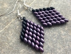 Čtyřlístkové náušnice - S.Steel