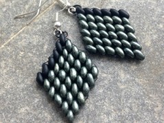 Čtyřlístkové náušnice - S.Steel