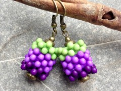 Čtyřlístkové náušnice - S.Steel