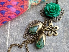 Čtyřlístkové náušnice - S.Steel