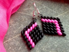 Čtyřlístkové náušnice - S.Steel