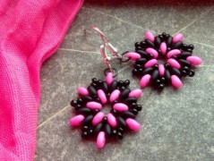 Čtyřlístkové náušnice - S.Steel