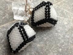 Čtyřlístkové náušnice - S.Steel