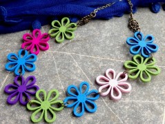 Čtyřlístkové náušnice - S.Steel