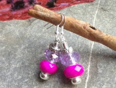 Čtyřlístkové náušnice - S.Steel