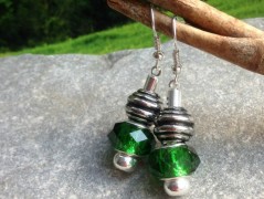 Čtyřlístkové náušnice - S.Steel