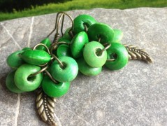 Čtyřlístkové náušnice - S.Steel