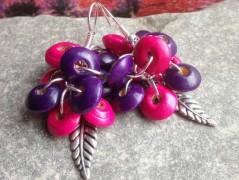 Čtyřlístkové náušnice - S.Steel