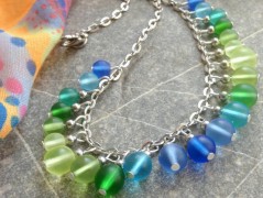 Čtyřlístkové náušnice - S.Steel