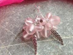 Čtyřlístkové náušnice - S.Steel