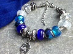 Čtyřlístkové náušnice - S.Steel