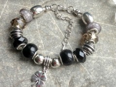 Čtyřlístkové náušnice - S.Steel