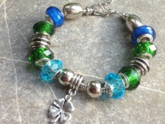 Čtyřlístkové náušnice - S.Steel