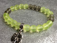 Čtyřlístkové náušnice - S.Steel