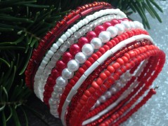 Čtyřlístkové náušnice - S.Steel