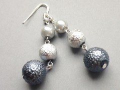 Čtyřlístkové náušnice - S.Steel