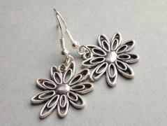 Čtyřlístkové náušnice - S.Steel