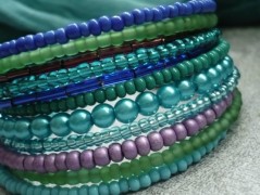 Čtyřlístkové náušnice - S.Steel