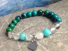 Čtyřlístkové náušnice - S.Steel