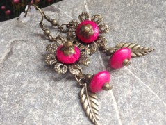 Čtyřlístkové náušnice - S.Steel