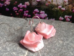 Čtyřlístkové náušnice - S.Steel