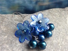 Čtyřlístkové náušnice - S.Steel