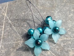 Čtyřlístkové náušnice - S.Steel