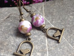 Čtyřlístkové náušnice - S.Steel