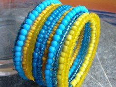 Čtyřlístkové náušnice - S.Steel