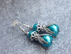 Čtyřlístkové náušnice - S.Steel