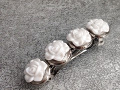 Čtyřlístkové náušnice - S.Steel