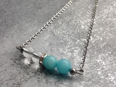 Čtyřlístkové náušnice - S.Steel