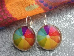 Čtyřlístkové náušnice - S.Steel