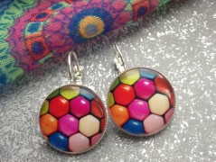 Čtyřlístkové náušnice - S.Steel