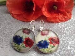 Čtyřlístkové náušnice - S.Steel