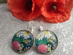 Čtyřlístkové náušnice - S.Steel