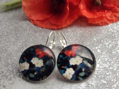 Čtyřlístkové náušnice - S.Steel