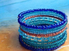 Čtyřlístkové náušnice - S.Steel