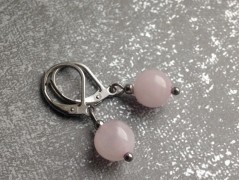 Čtyřlístkové náušnice - S.Steel