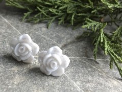 Čtyřlístkové náušnice - S.Steel