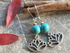 Čtyřlístkové náušnice - S.Steel