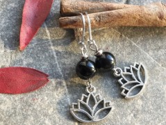 Čtyřlístkové náušnice - S.Steel