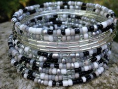 Čtyřlístkové náušnice - S.Steel