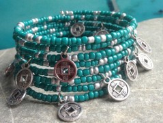 Čtyřlístkové náušnice - S.Steel