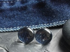 Čtyřlístkové náušnice - S.Steel